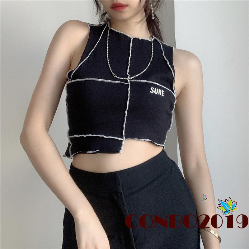 Áo Ba Lỗ Nữ Cộc Tay Quyến Rũ Gợi Cảm