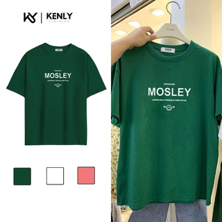 Áo phông 3158 nữ form rộng chất dày cotton khô quảng châu  Mosley T-Shirt NH5 - KENLY