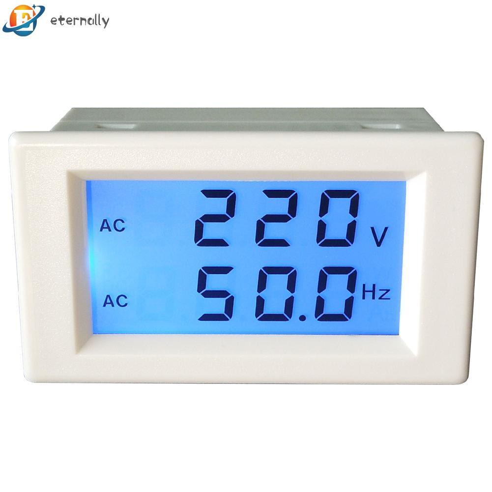 Đồng Hồ Đo Tần Số Kép Ac 150- 500v Vôn Kế 45-65hz