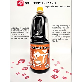 Sốt Teriyaki chuẩn Nhật Chai 2,3kg