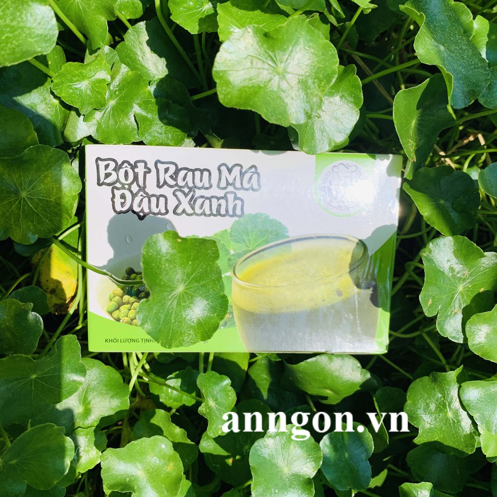 Bột Rau Má Đậu Xanh Ngon&amp;Lành 170g (17g x 10 gói)