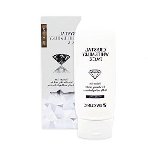 Kem dưỡng thể trắng da nâng tone 3w clinic crystal white milky pack 200g