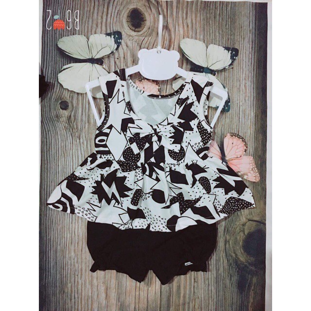 Bộ bèo bé gái 1-5T hàng bao chất