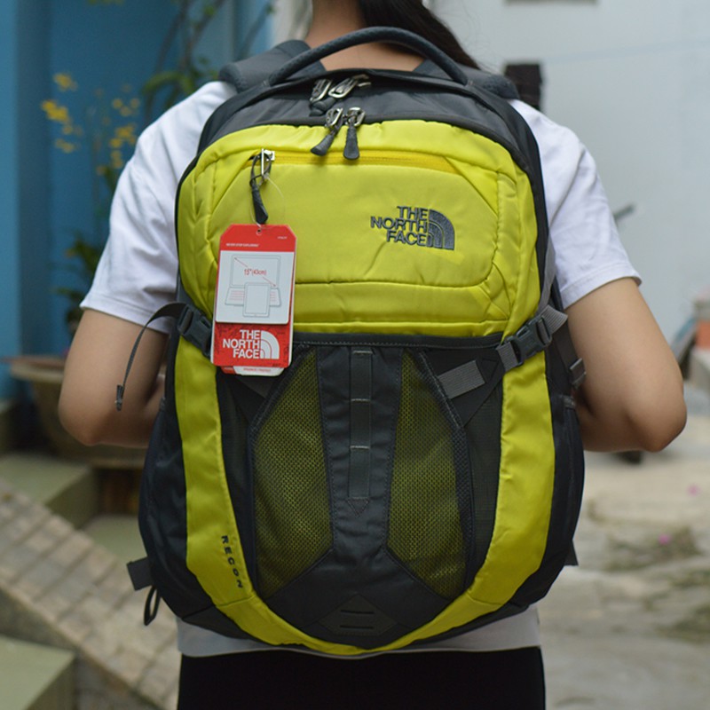 Balo Laptop The North Face Recon Màu Vàng Chính Hãng