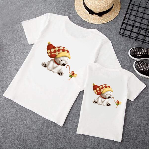 Combo 2 áo thun noel cổ tròn
