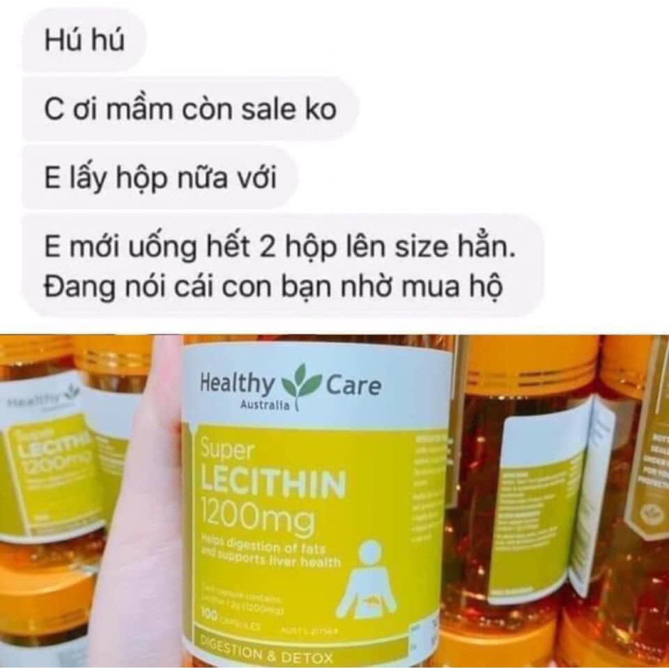 Viên Uống Mầm Đậu Nành Healthy Care Úc Trùng Tu Toàn Bộ Body Tăng Nội Tiết Tố Tóc Bóng Mượt Ngực Nở Mông Cong | Thế Giới Skin Care