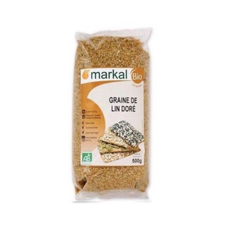 Hạt lanh vàng hữu cơ markal 500g