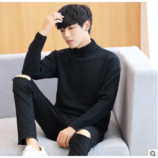 Áo Len am nữ cổ lọ  Phong Cách Trẻ Trung Năng Động Hàn Quốc- ALL26