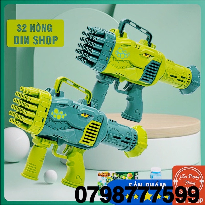 Súng bắn bong bóng khủng long