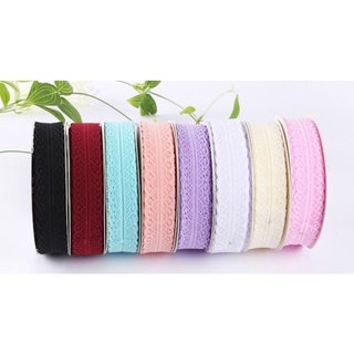Ruy băng ren 3cm (set 5 mét) - 9 MÀU