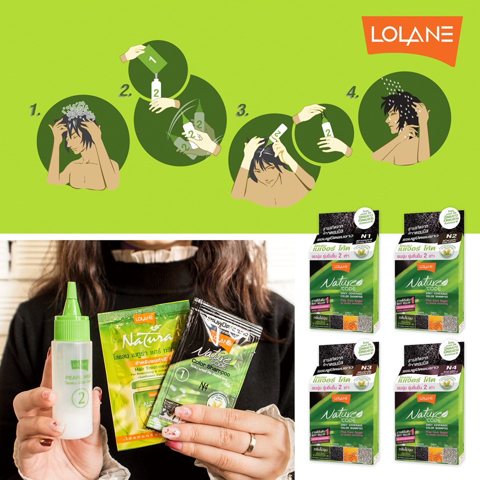 LOLANE - GỘI NHUỘM TÓC BẠC | BigBuy360 - bigbuy360.vn