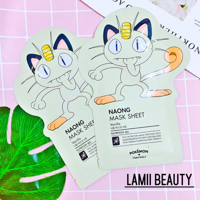Mặt nạ TonyMoly Pokemon Sticker Mask Sheet