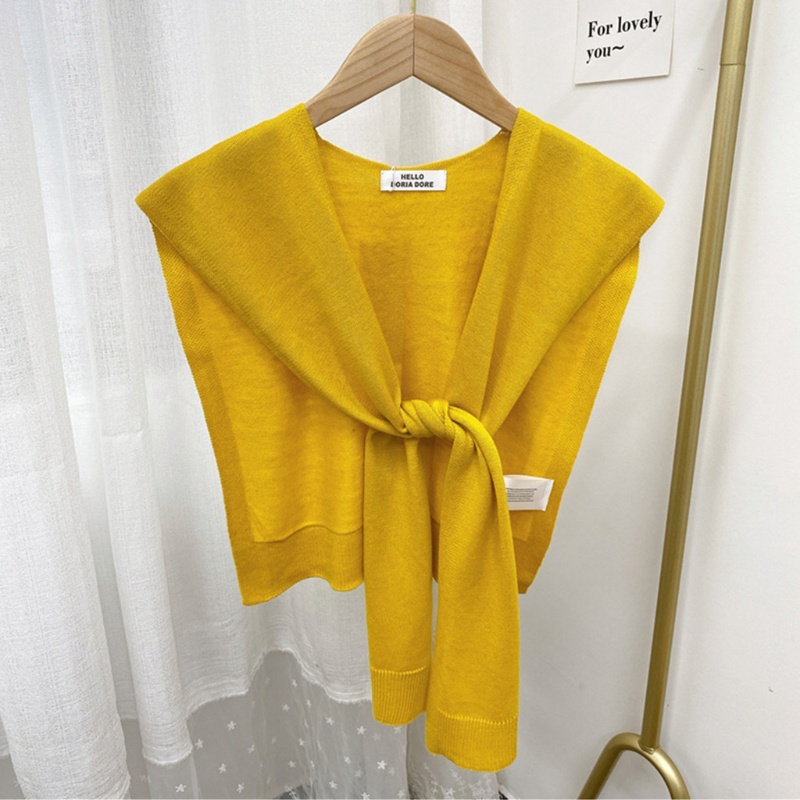 Khăn Choàng Dệt Kim Màu Sắc Thời Trang Cho Nữ