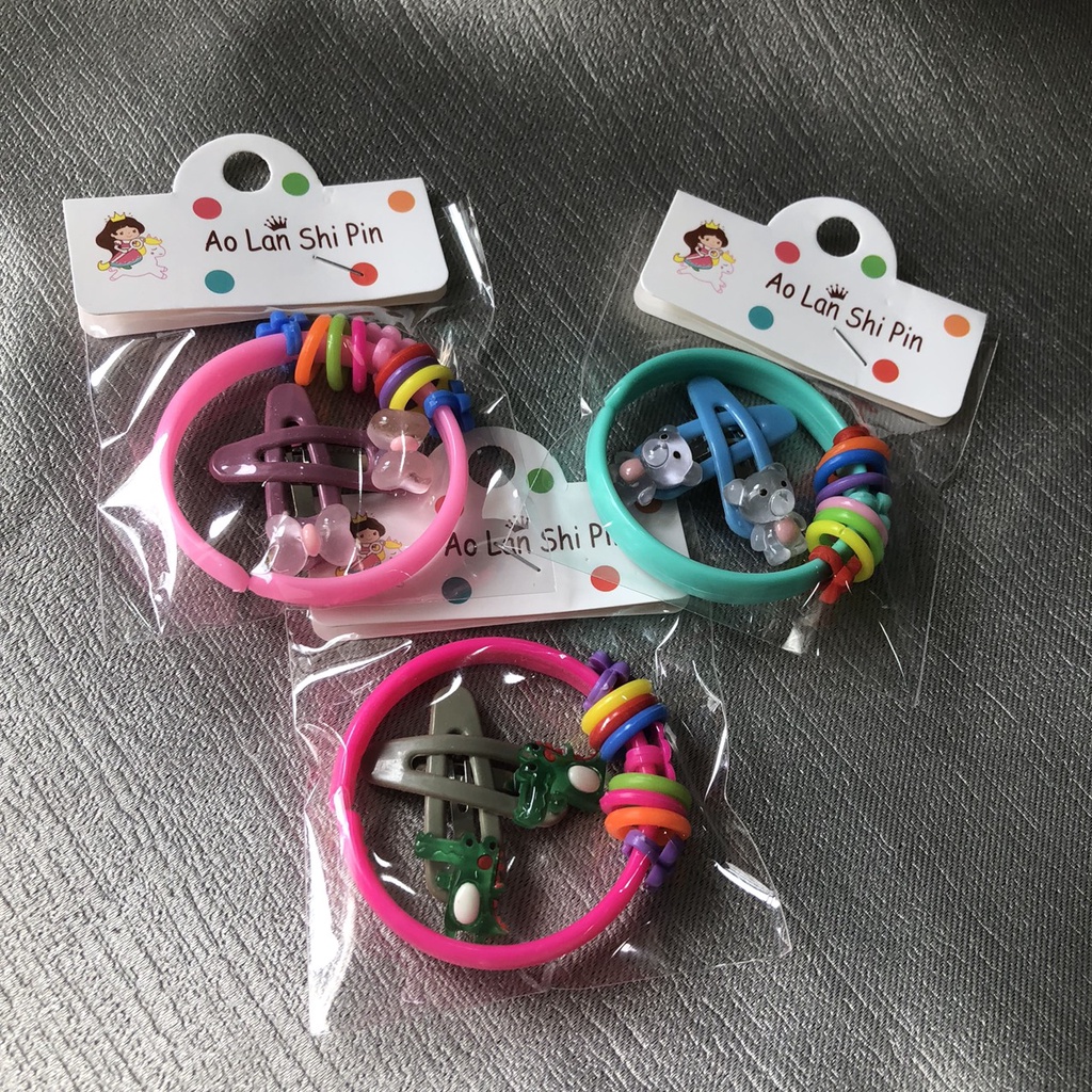 Set vòng tay và kẹp tóc mái cho bé DTonline (ngẫu nhiên)