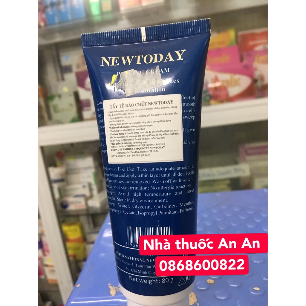 CHÍNH HÃNG kem tẩy tế bào chết new today NEWTODAY