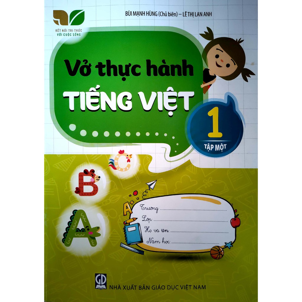 Sách - Vở thực hành Tiếng Việt 1 (Kết Nối Tri Thức với cuộc sống)