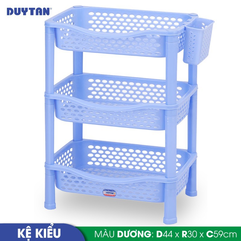 Kệ nhựa Duy Tân 3 tầng ( 44 x 30 x 59 cm ) - Kệ kiểu