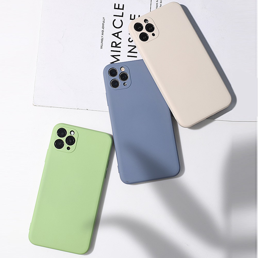 Ốp điện thoại siêu mỏng mặt nhám đẹp mắt cho For iPhone 13 Pro Max 12 Mini