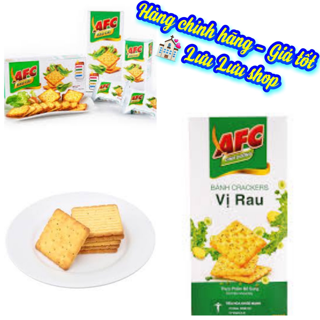 Bánh AFC vị rau củ hộp 200gr* 8 gói