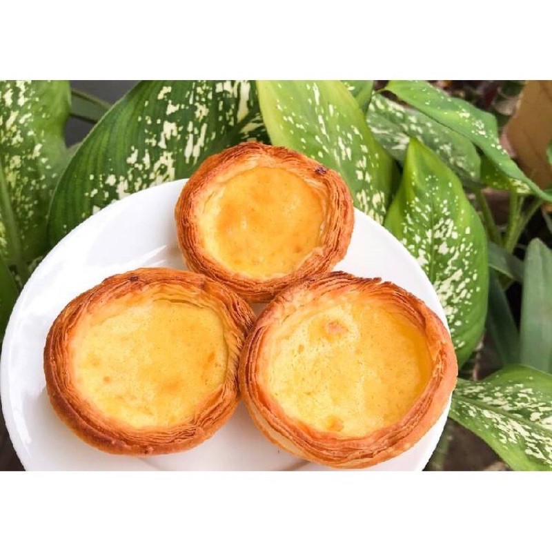 Combo đế tart trứng và kem trứng phô mai