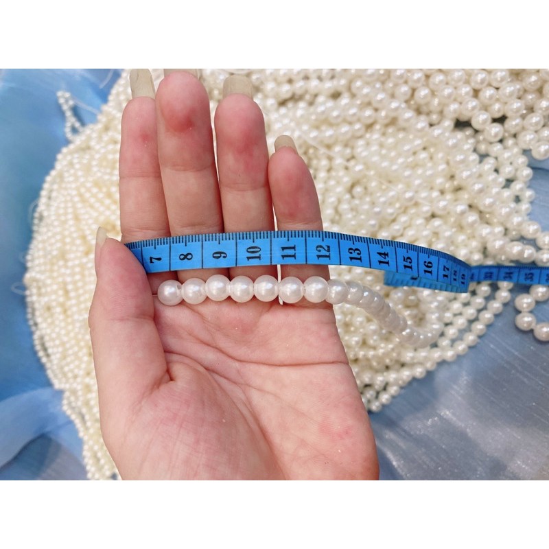 Dây hạt nhựa hình trai làm phụ kiện may vá , trang trí, chụp ảnh