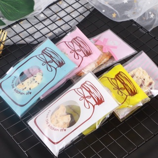 Túi 7x10cm loại dán đựng cookie, bánh dứa...