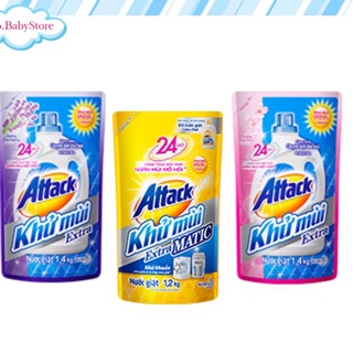 TRỢ GIÁ NƯỚC GIẶT ATTACK TÚI 1.4L