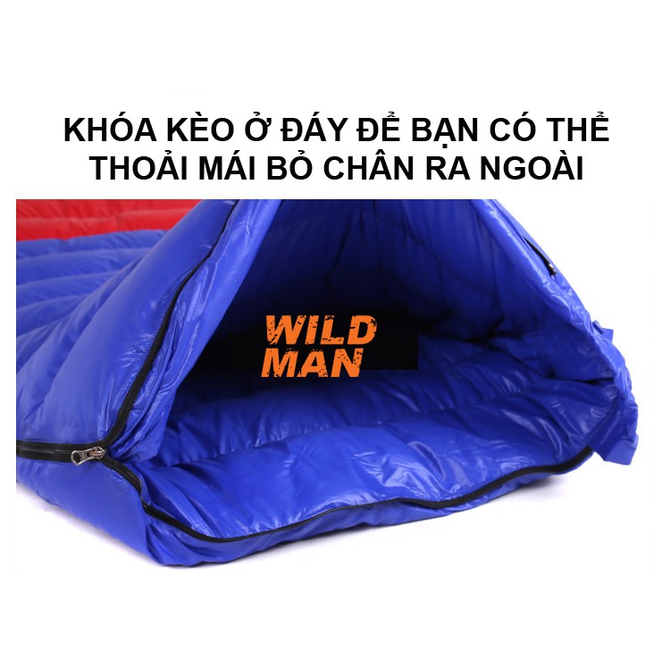 túi ngủ lông vũ COLUMBIA chống nước du lịch phượt văn phòng | BigBuy360 - bigbuy360.vn