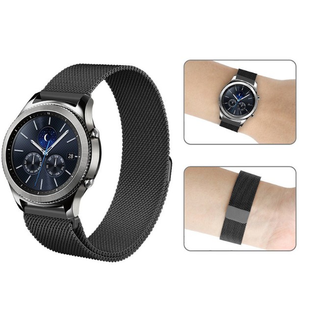 Dây đồng hồ Milanese loop - Nam châm thép không gỉ