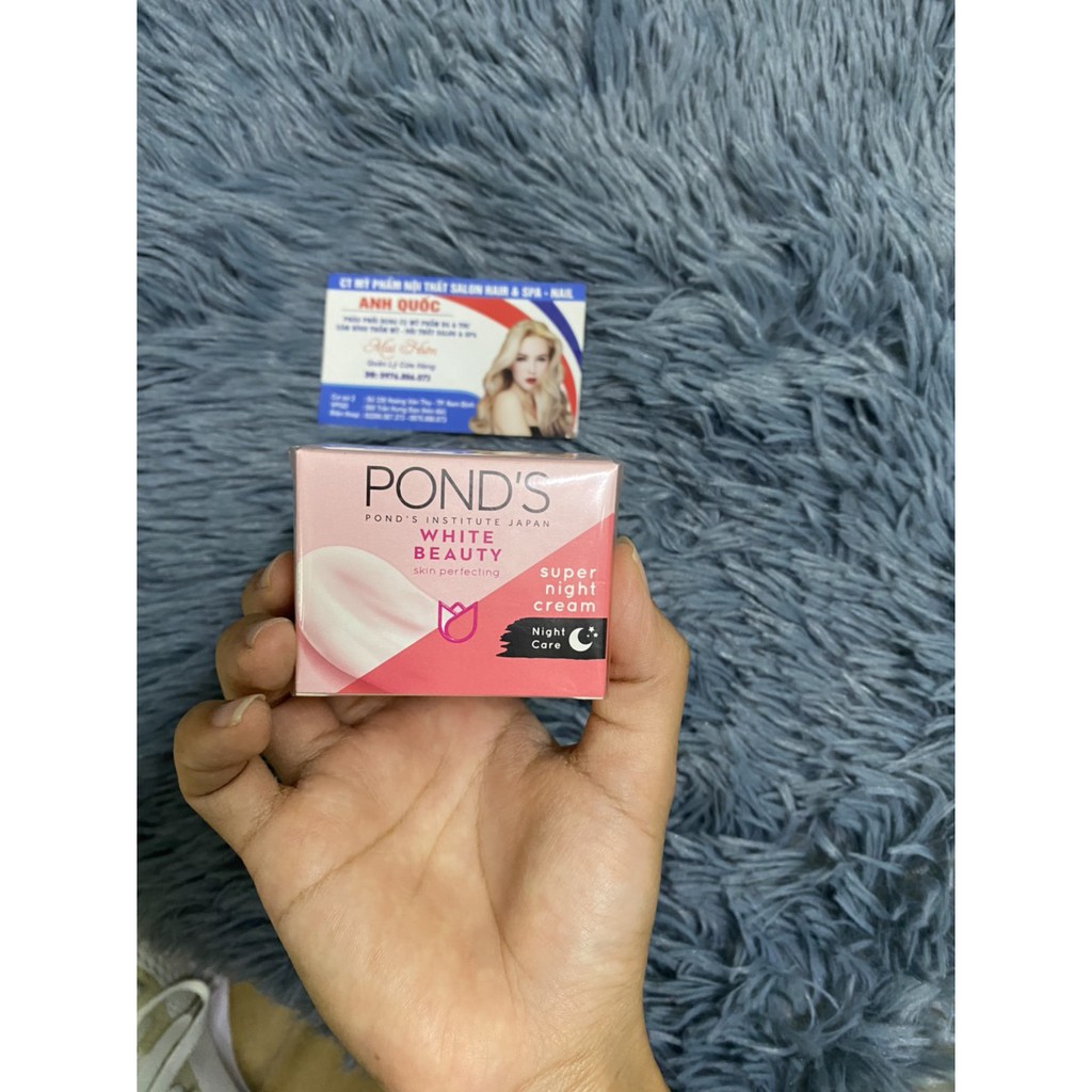 Kem Dưỡng Da 30g Trắng Hồng Rạng Rỡ Ponds White Beauty Ban Đêm- Ban Ngày Chính Hãn