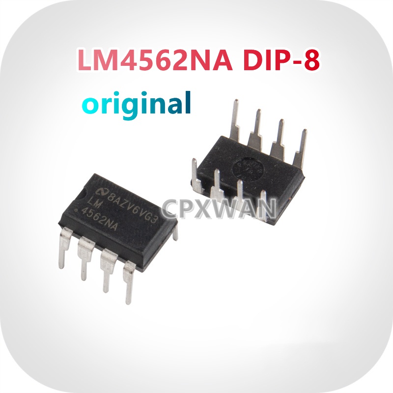 DIP-8 1 Cái LM4562 LM4562NA 4562NA DIP8 Bộ khuếch đại hoạt động kép Âm thanh Mới pxc3