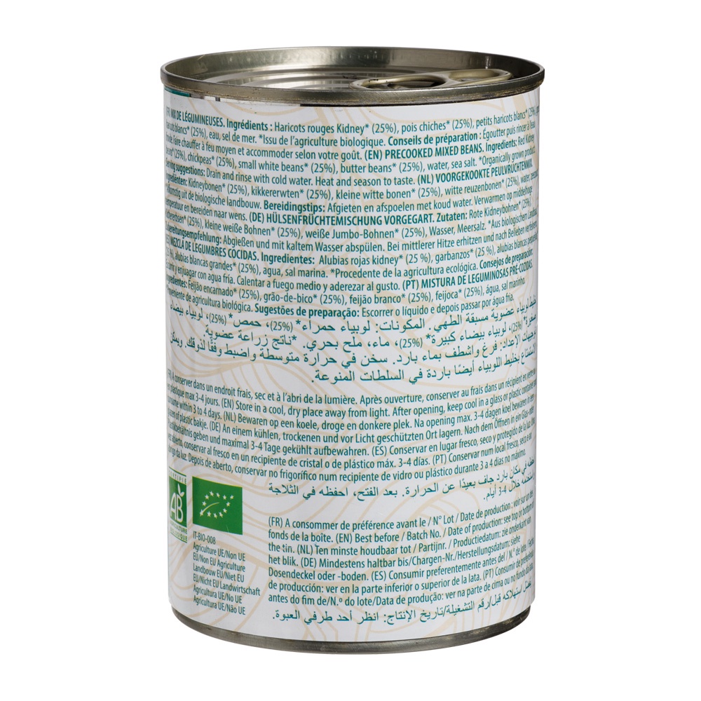Hỗn Hợp Đậu Hữu Cơ Luce 400g - Organic Mic Beans Luce 400g