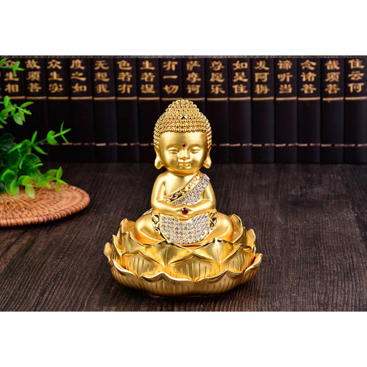 Tượng Phật Thích Ca Mâu Ni Ngồi Đài Sen Để Trong Ô Tô, Văn Phòng