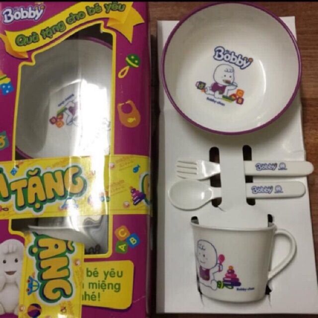 Hàng khuyến mãi - Bộ ăn dặm Bobby cho bé