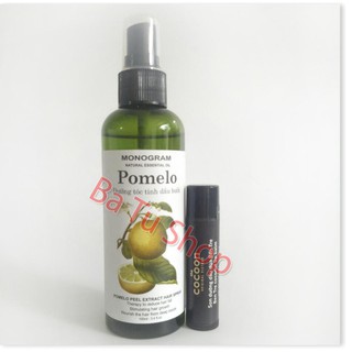 Combo giảm rụng tóc, môi căng mọng gồm Dưỡng Tóc Tinh Dầu Bưởi Pomelo 100ml + Son dưỡng môi dầu dừa bến tre COCOON 5g