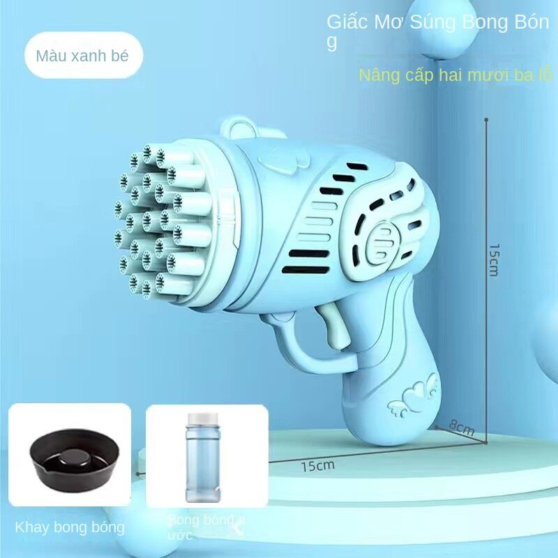 Súng Bắn Bong Bóng Ttd327 Cho Bé
