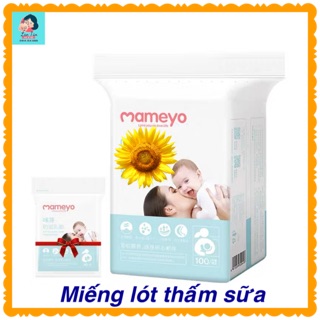 MIẾNG LÓT THẤM SỮA MAMEYO - BỊCH 100 MIẾNG