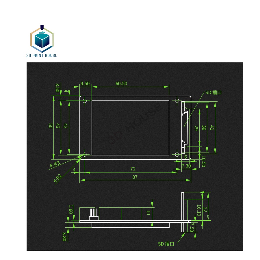 Màn Hình MKS TFT24 2.4 Inch Chính Hãng Máy In 3D