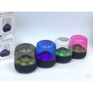 Loa Bluetooth Mini Đèn LED Đổi Màu Theo Nhạc
