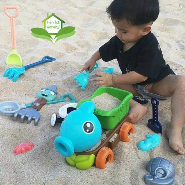 [Hàng cao cấp] Bộ đồ chơi xúc cát cho bé
