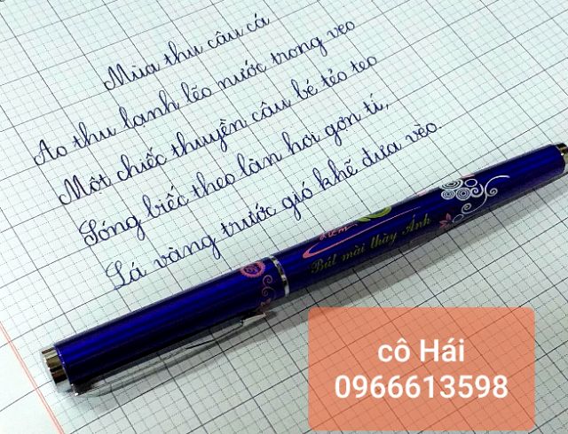 Bút mực viết bài hằng ngày lớp 1, 2, 3, 4, 5