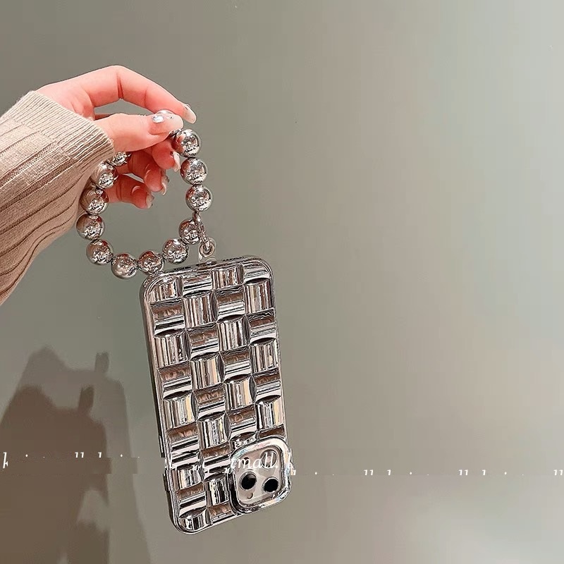 Ốp Điện Thoại tpu Có Dây Đeo Chuỗi Hạt Cho Iphone 12 pro max 11 pro max xs max xr x 13promax