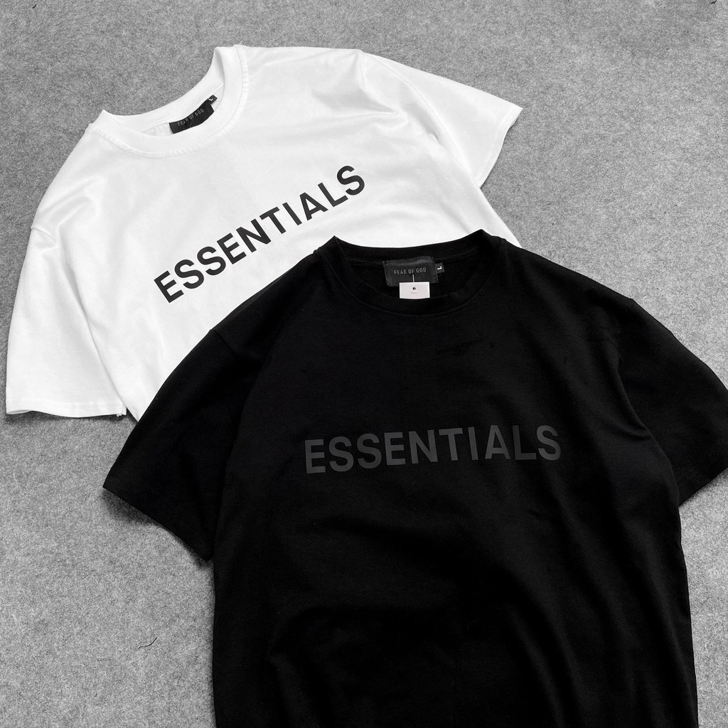 Áo thun in cao su Essentials cao cấp , áo phông T shirt nam nữ unisex , MSW Town | BigBuy360 - bigbuy360.vn