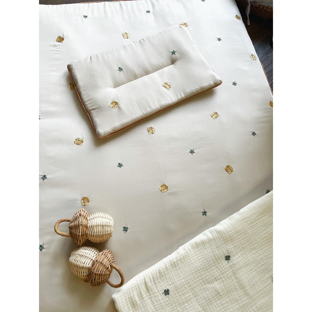 Gối ngủ điều hòa Tencel cao cấp cho bé 25x40cm