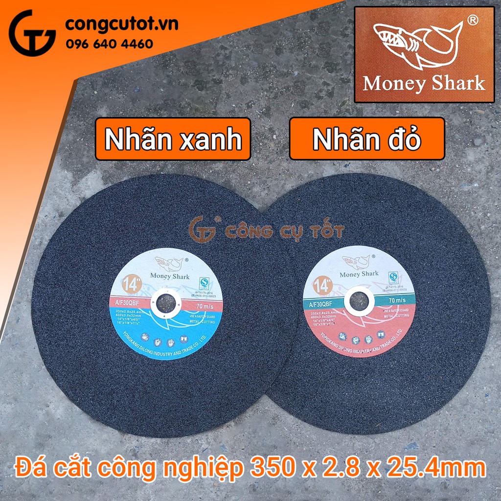 Đá cắt kim loại công nghiệp 350 x 2.8 x 25.4mm Money Shark