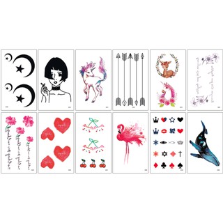 set 60 hình xăm dán