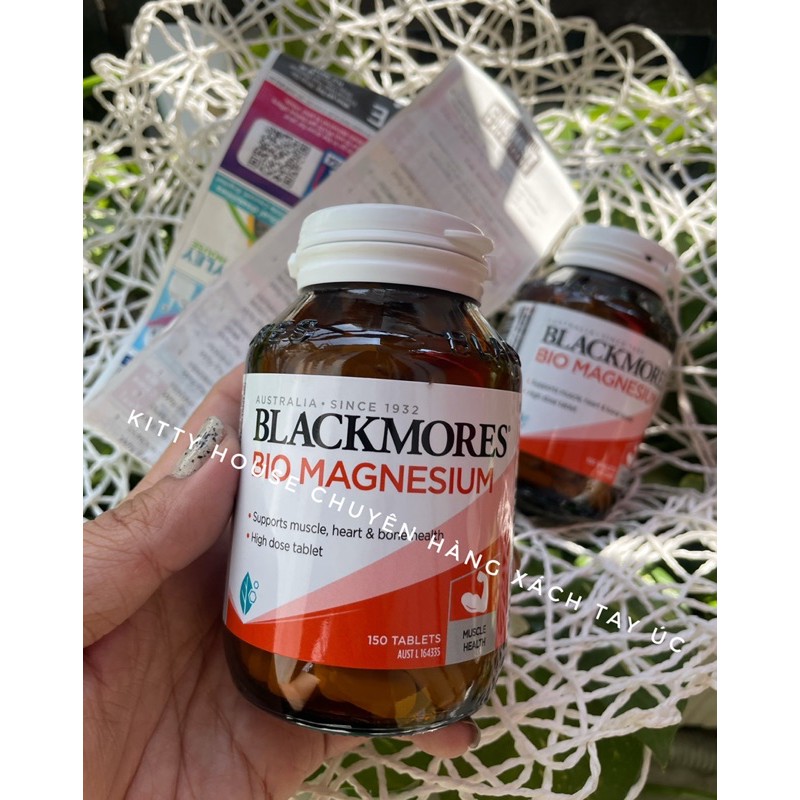 BLACKMORE BIO MAGNESIUM LỌ 150 VIÊN CHÍNH HÃNG