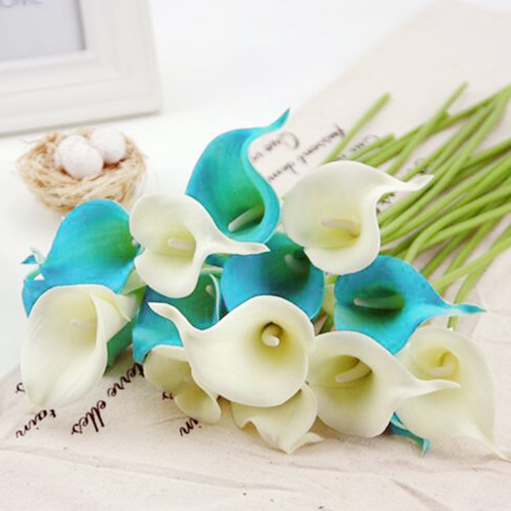 1 Bó Hoa Lily Nhân Tạo Trang Trí Tiệc Cưới