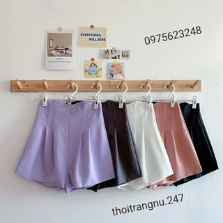 quần short cạp cách điệu 628