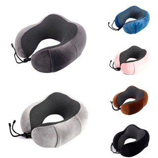 GỐI CHỮ U CAO SU NON 💕Mẫu Mới 💕Gối kê cổ U22 memory foam du lịch, ngủ trưa, văn phòng- Trùm Sỉ HCM